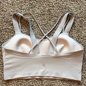 lululemon athletica like a cloud, long line  D/DD Strappy Sports Bra